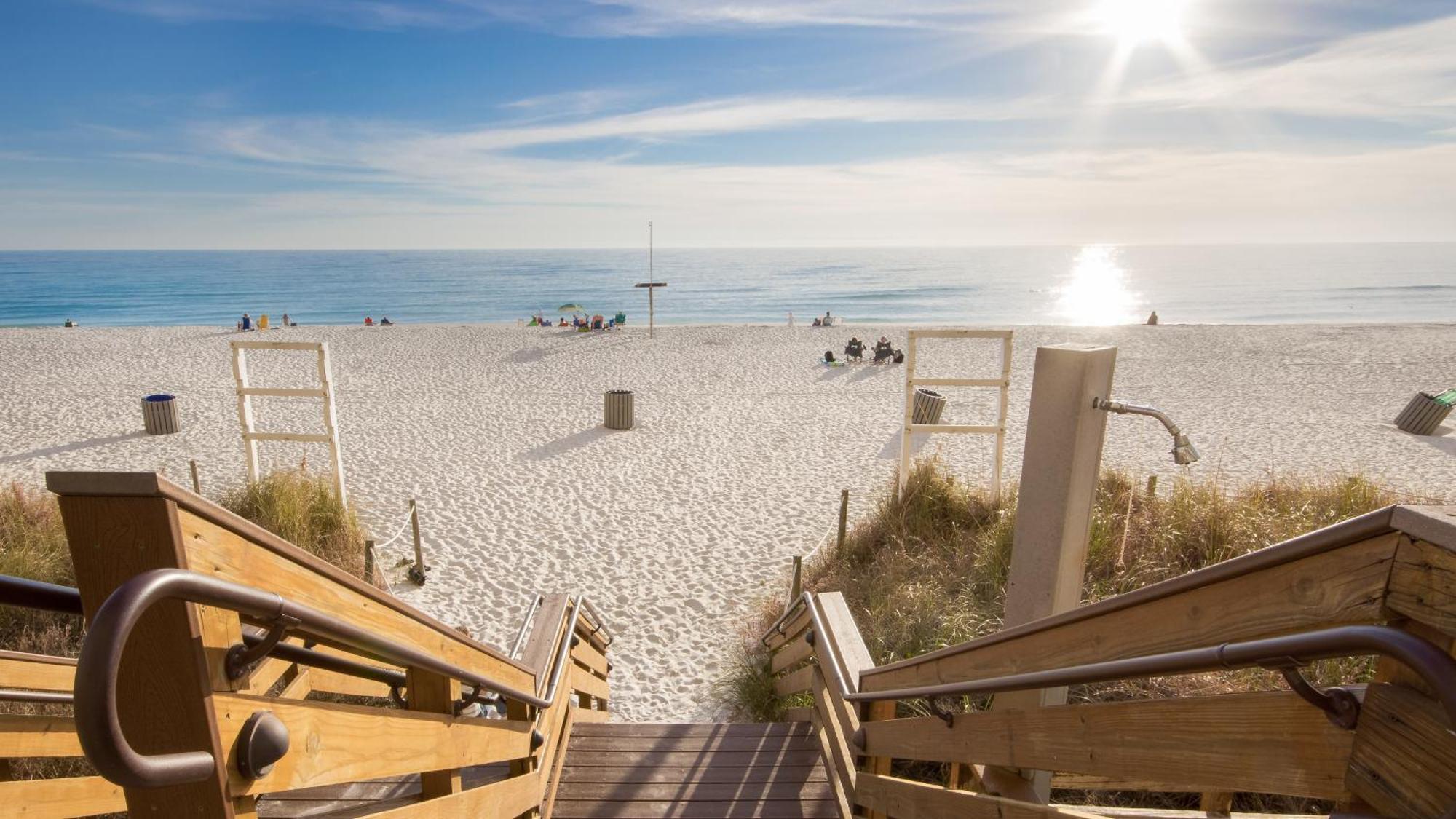 Tidewater Escape: 1Br/2Ba Beachfront Condo, Sleeps 6, Gulf Views & Comfort! Panama City Beach Kültér fotó