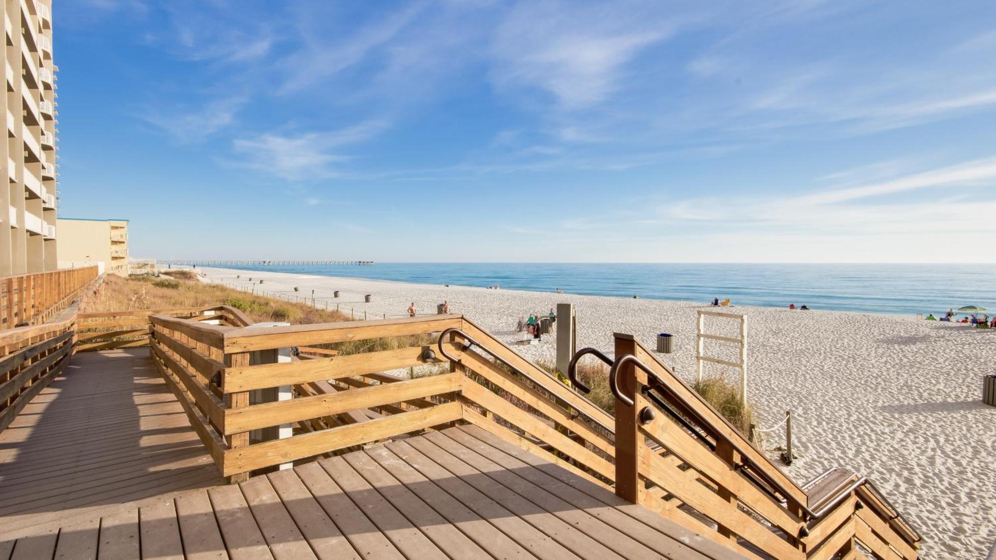 Tidewater Escape: 1Br/2Ba Beachfront Condo, Sleeps 6, Gulf Views & Comfort! Panama City Beach Kültér fotó