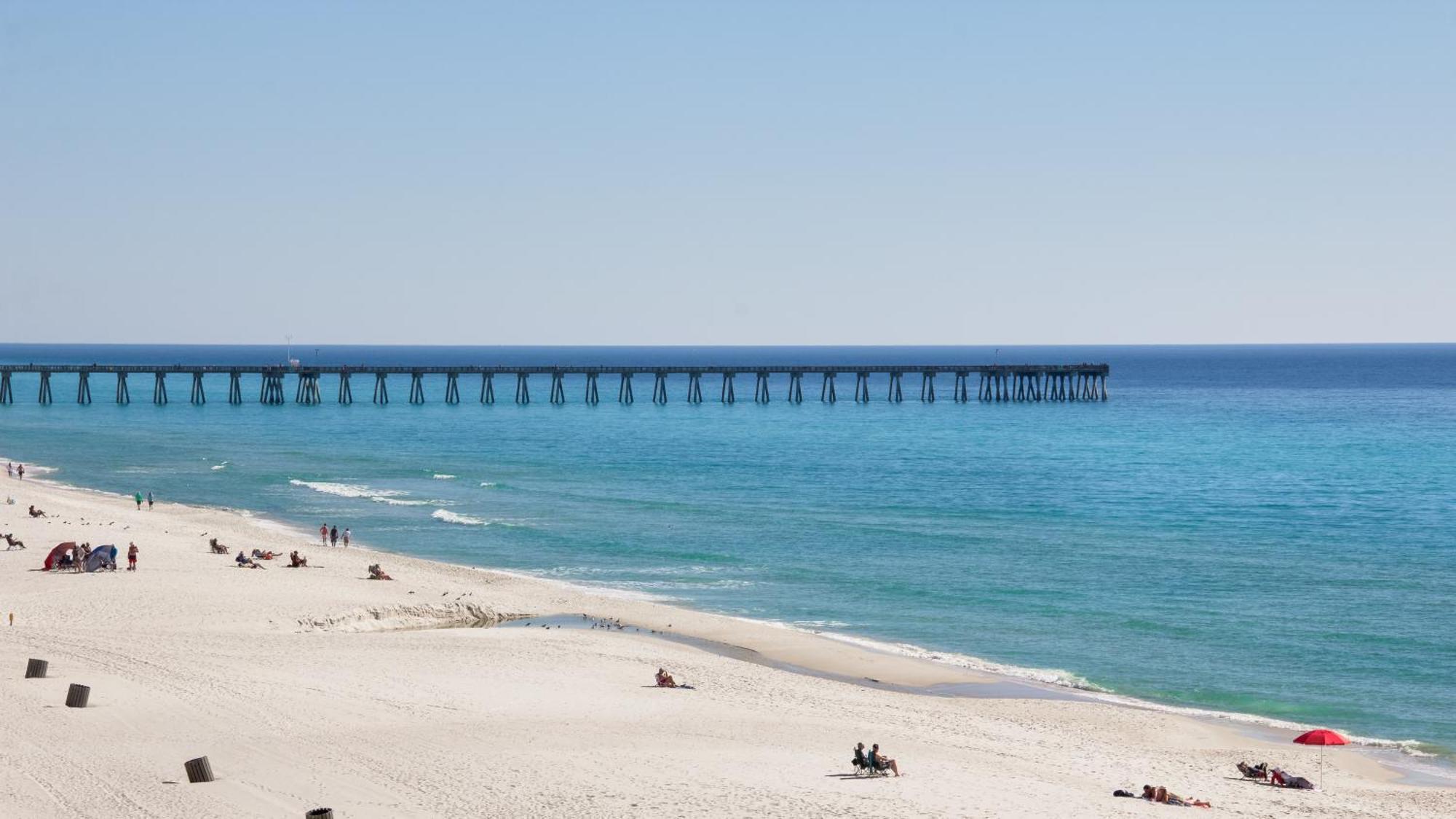 Tidewater Escape: 1Br/2Ba Beachfront Condo, Sleeps 6, Gulf Views & Comfort! Panama City Beach Kültér fotó