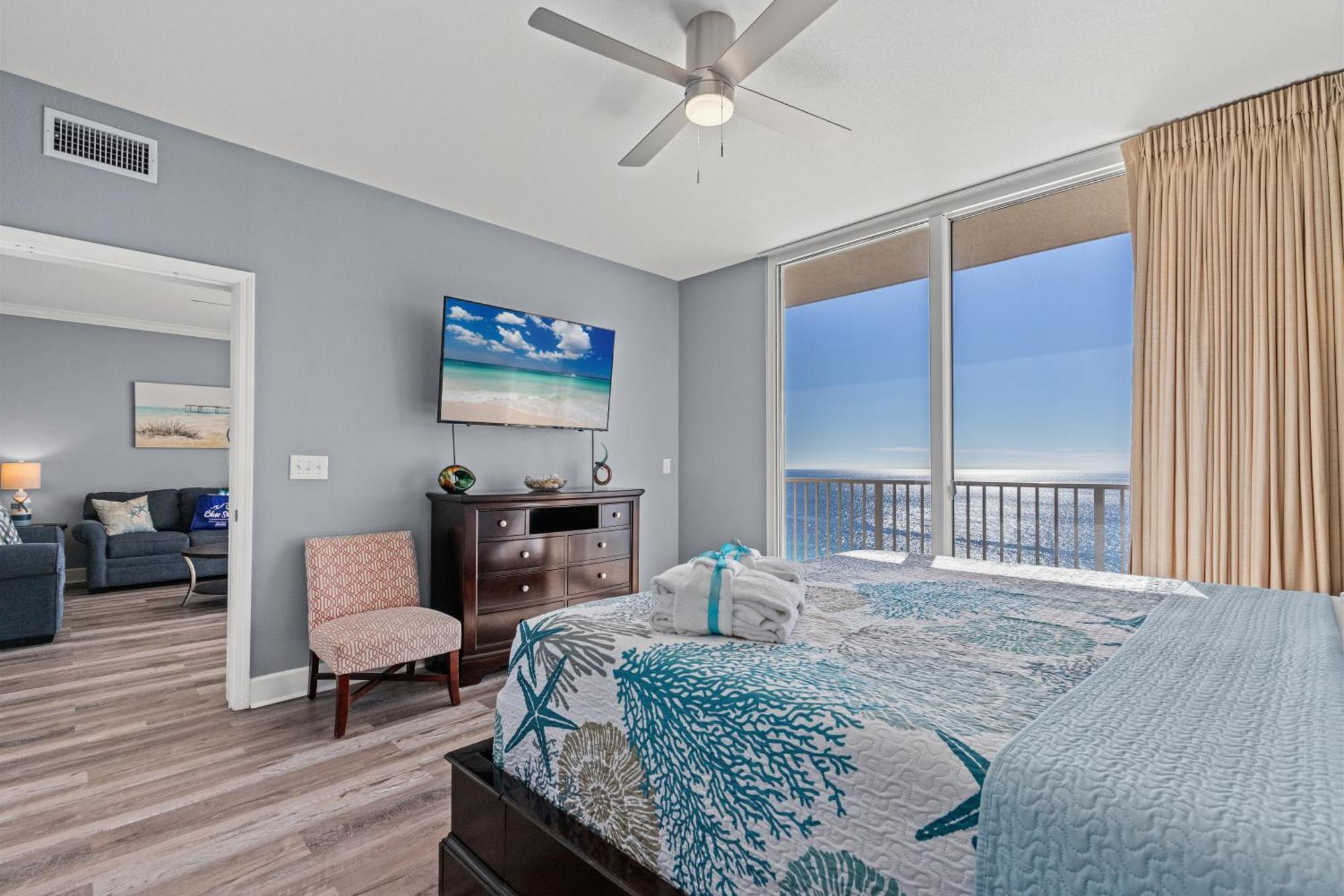 Tidewater Escape: 1Br/2Ba Beachfront Condo, Sleeps 6, Gulf Views & Comfort! Panama City Beach Kültér fotó