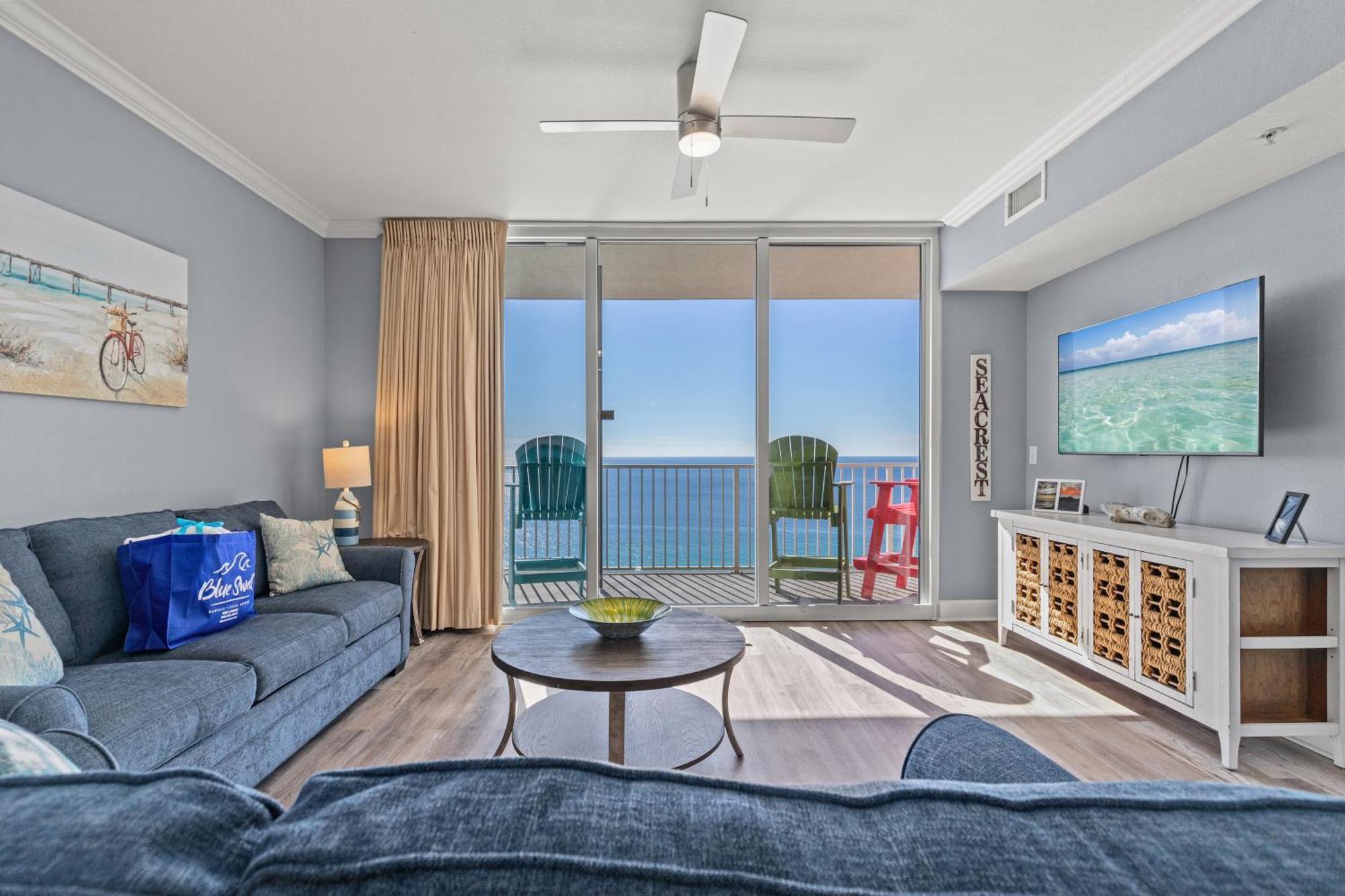 Tidewater Escape: 1Br/2Ba Beachfront Condo, Sleeps 6, Gulf Views & Comfort! Panama City Beach Kültér fotó