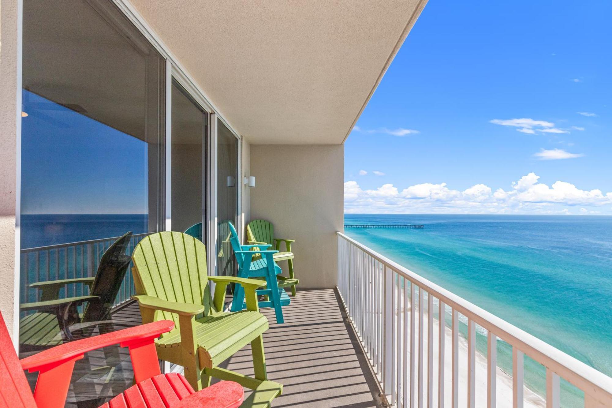 Tidewater Escape: 1Br/2Ba Beachfront Condo, Sleeps 6, Gulf Views & Comfort! Panama City Beach Kültér fotó