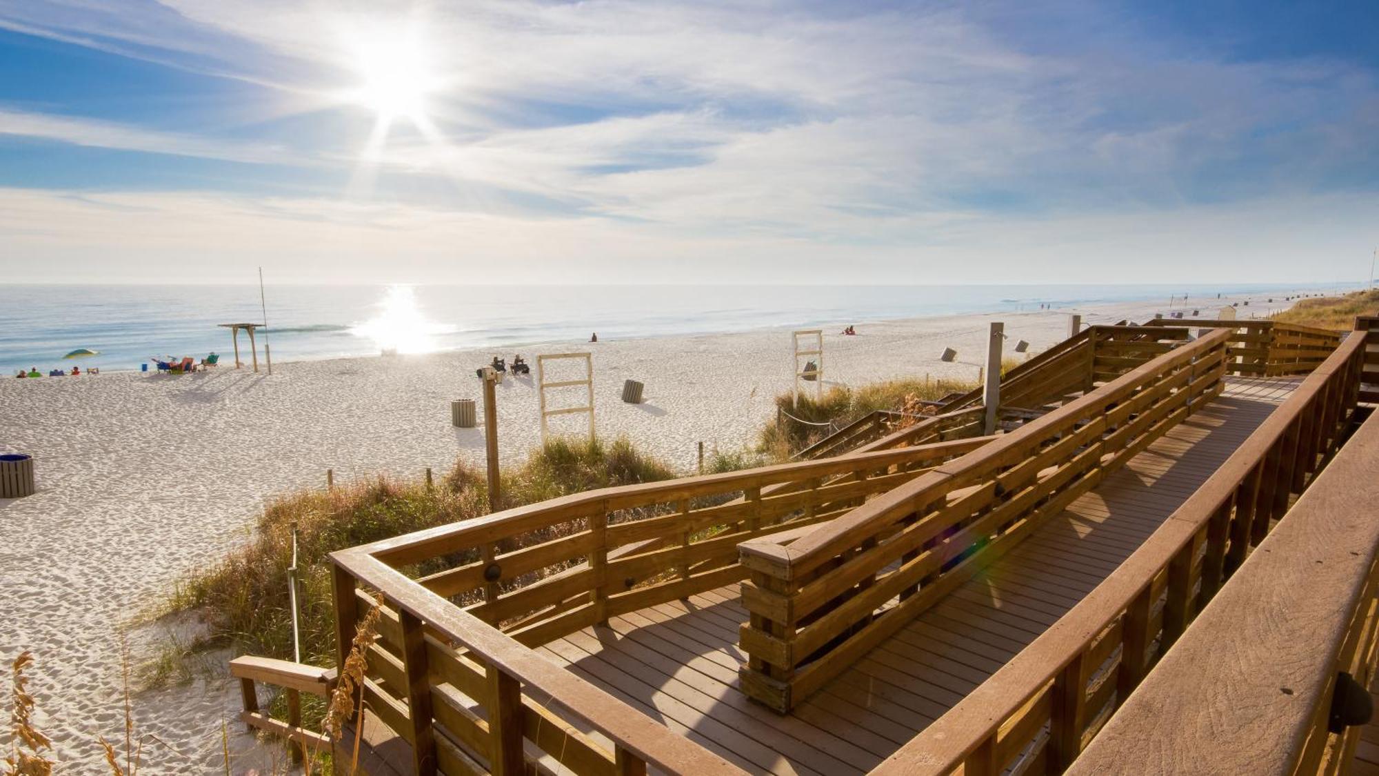 Tidewater Escape: 1Br/2Ba Beachfront Condo, Sleeps 6, Gulf Views & Comfort! Panama City Beach Kültér fotó