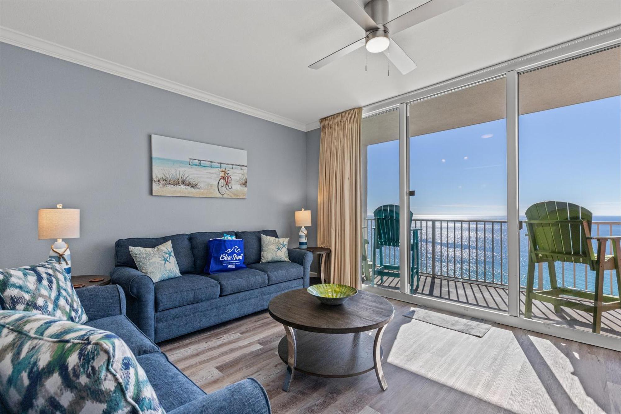 Tidewater Escape: 1Br/2Ba Beachfront Condo, Sleeps 6, Gulf Views & Comfort! Panama City Beach Kültér fotó